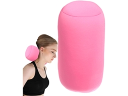 Almofada Cilíndrica Redonda Com Microesferas Para Suporte Cervical | Com Suporte |