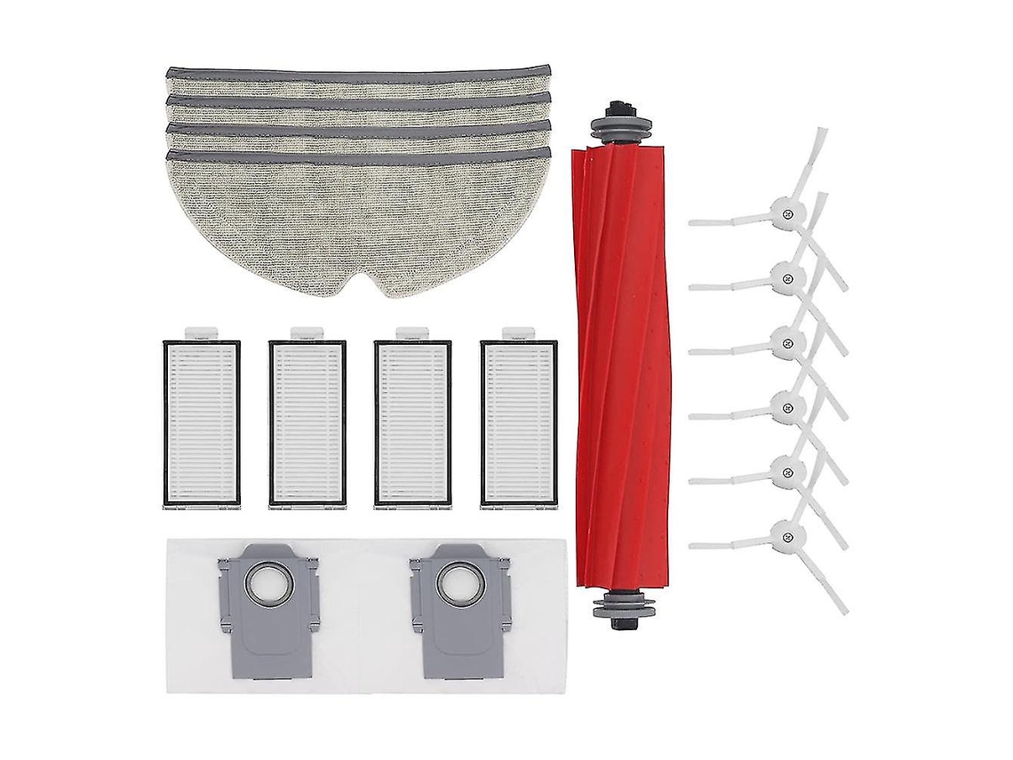 Acessórios de Aspirador Escova principal Escova lateral Filtro Hepa compatível com Q7 Q7Max+ Aspirador A