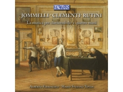 CD Firrincieli,Alberto/Tonda,Mario Stefano - La musica per clavicembalo a quattro mani (1CD)