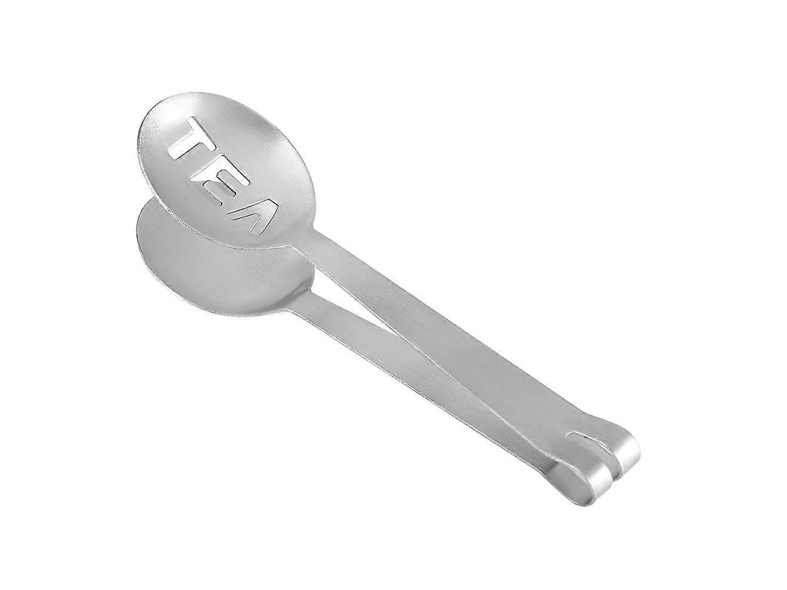 Pinça Para Saquinho De Chá Com Cabo Resistente Ao Calor Em Aço Inoxidável Para Facilitar A Extração Do Sabor E Evitar Sujeira No Preparo Do Chá.