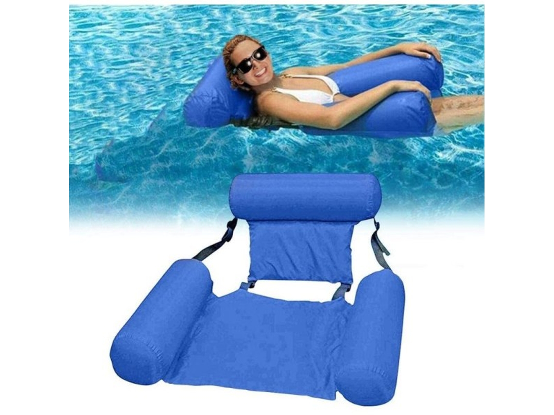 Redes Infláveis ​​para Água, Cadeiras Flutuantes Para Piscina E Praia.
