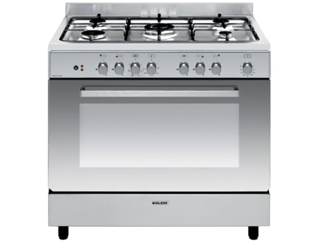 Fogão GLEM GE960CBIX2 (104 L - Gás - Inox)
