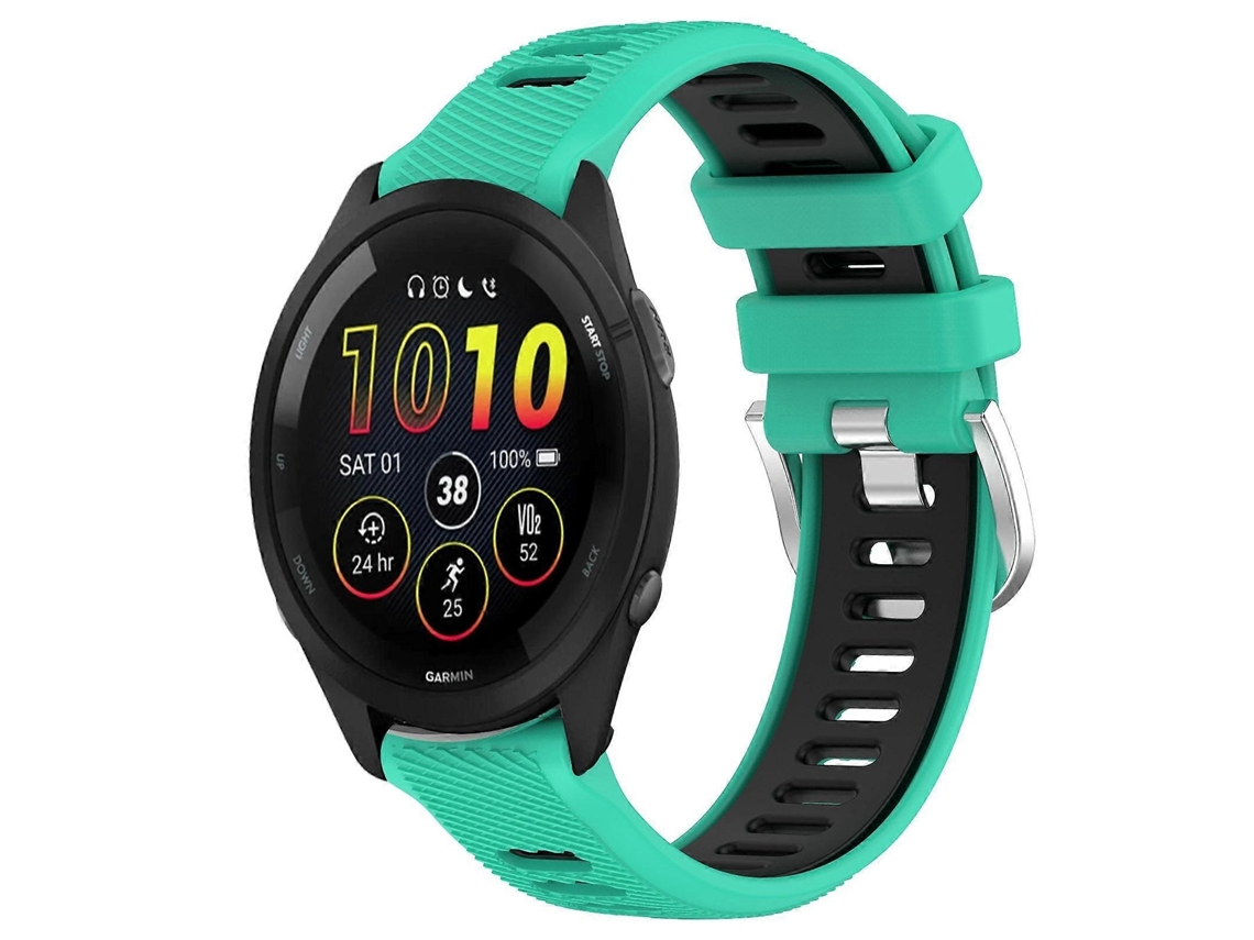 Pulseira De Silicone Com Fivela De Aço Bicolor Xdfind Sports