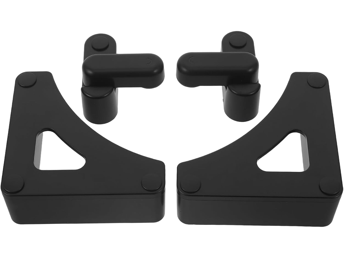 Trava Giratória Para Mesa Dobrável De Camping - Abs Preto