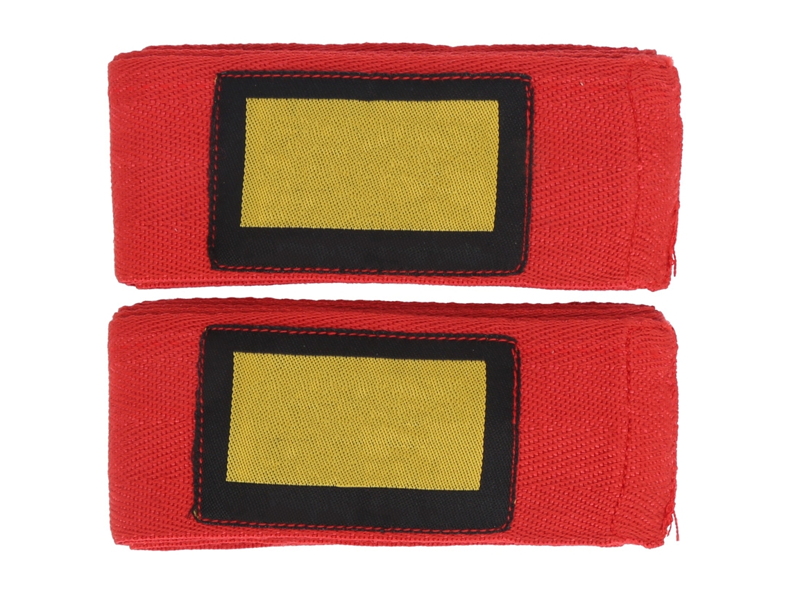 Grips De Boxe De Algodão Elástico Para Muay Thai Arts, 2,5m, Para Homens E Mulheres, Vermelho