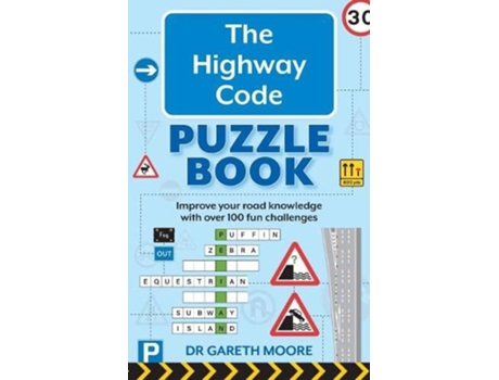 Livro The Highway Code Puzzle Book de Gareth Moore (Inglês)