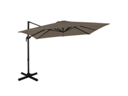 Parasoles VONROC Cantilever Pisogne 300X300Cm Premium Color Taupe