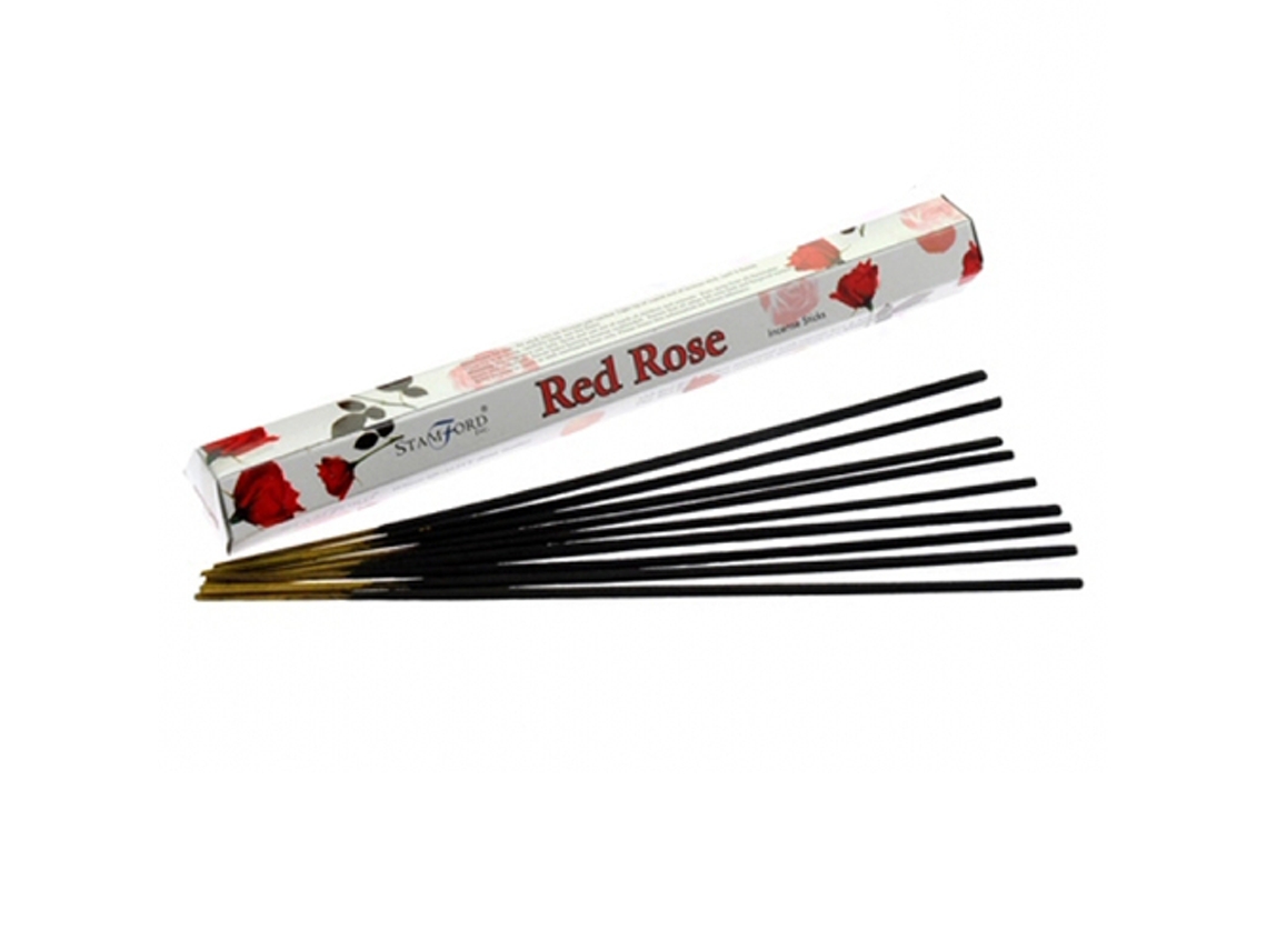 Incenso Premium de Stamford Rosa Vermelha 9X25X6 Cm
