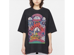 Led Zeppelin Full Colour Electric Magic T-shirt Classic Unisex Adults Size:l