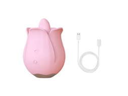 Vibrador De Suco De Lngua Rosa Para Mulheres (rosa)