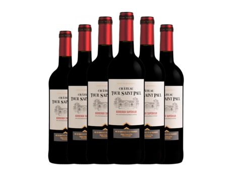 Vinho KRESSMANN Château Tour Saint Paul Bordeaux Supérieur (0.75 L - 6 Unidades)