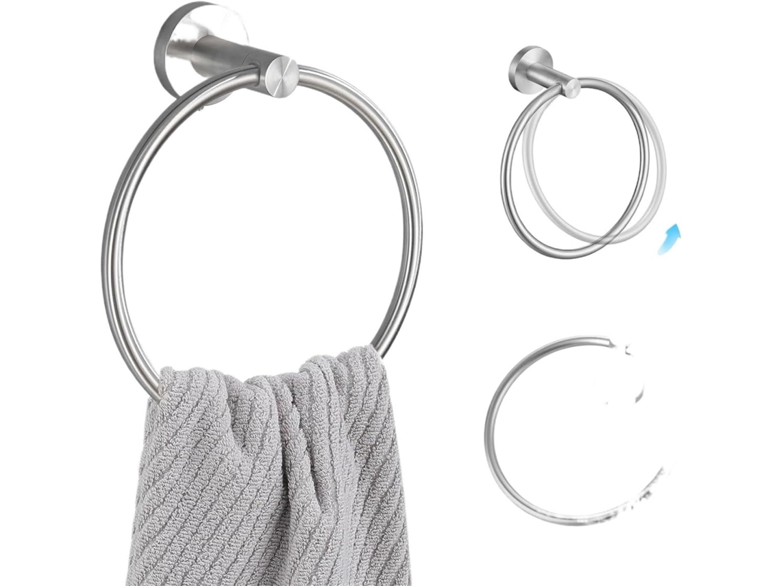 Conjunto De Acessórios Para Banheiro Na Cor Preta, Incluindo Suporte De Toalha Parede Em Aço Inoxidável, Porta Papel