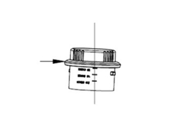 Copo Central Da Tampa Para Robot De Cozinha Becken 92072
