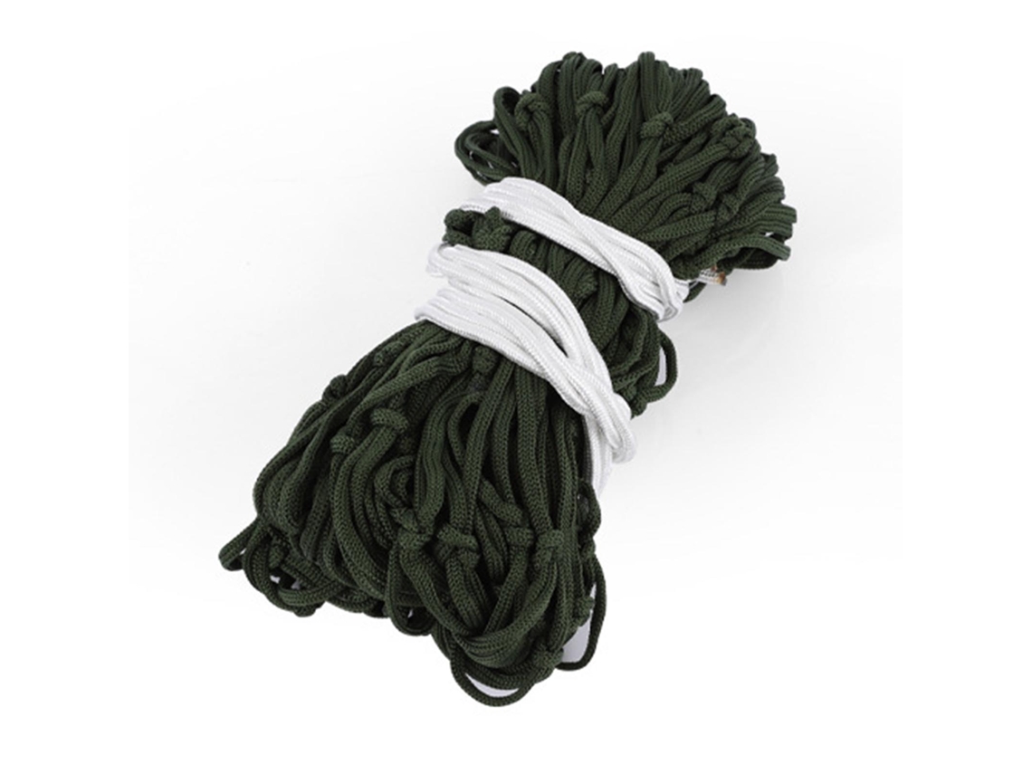 Rede Deitado Outdoor 250 Lbs Resistente Verde Exército