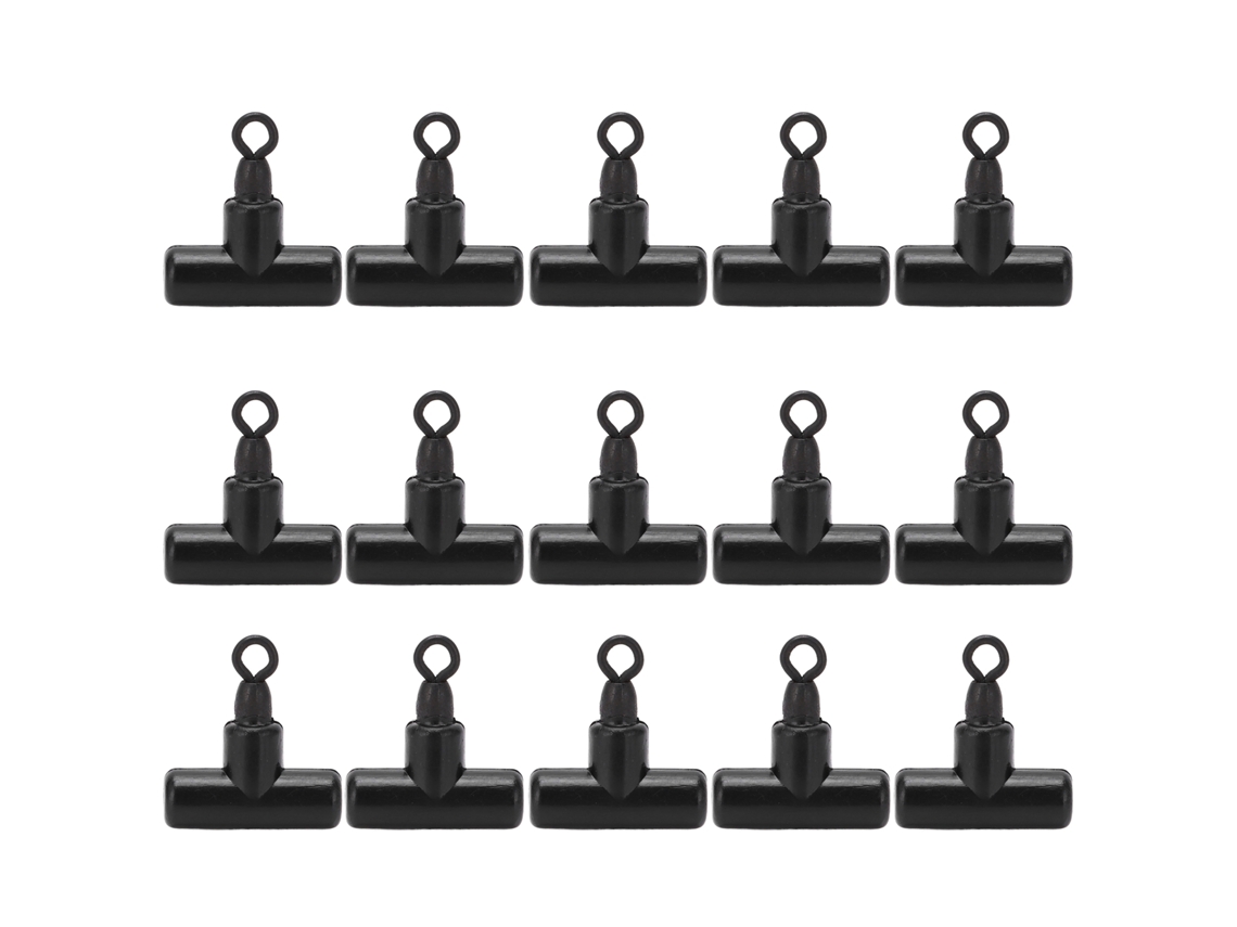 Conector 3 Vias Pesca Rolamento 15pcs T Forma