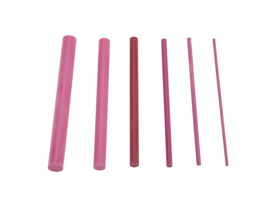 6 pedras de afiar ruby 3000 grits com óleo, ferramenta de polimento whetstone | S/MARCA