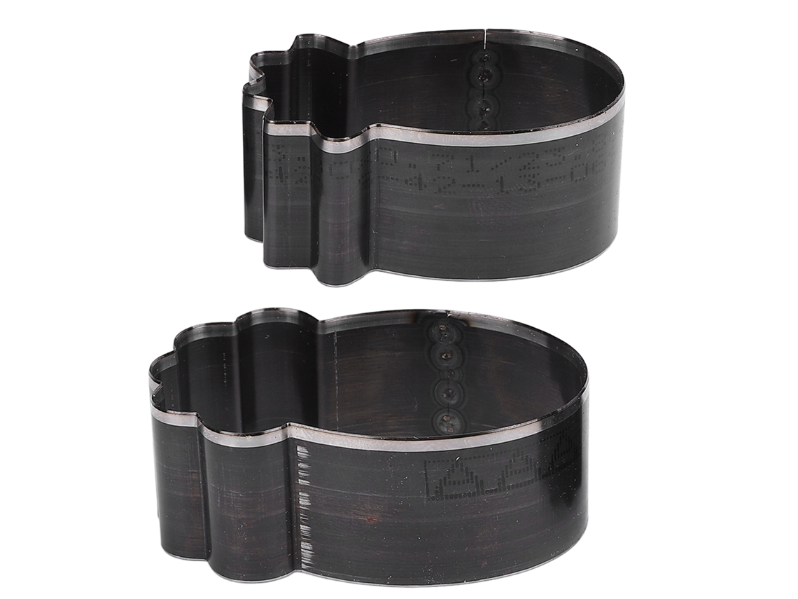 Conjunto de 2pcs Matriz Corte Couro com MARCA