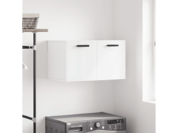 Vidaxl Armário Parede 60x36,5x35 Cm Derivados Madeira Branco Brilhante