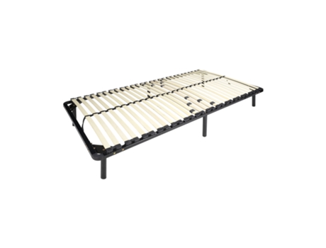 Estrado Neeu Multilâminas Sistema Lombar Base Montagem I-FLAIR Madeira Inox Preto (200x200cm)