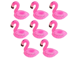 Conjunto De 8 Porta-copos Infláveis ​​flutuantes.