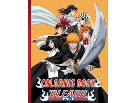 Livro BLEACH Coloring Book de Elamri Media (Inglês)
