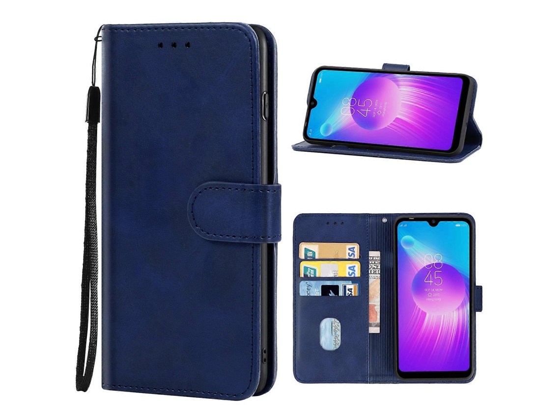 Capa De Couro Para Celular Tecno Spark Go