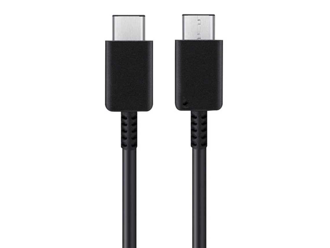 Cabo Type C para Type C Carregamento Rápido Pd Flexível para Android Note 10 1m Preto