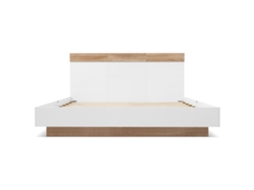 Cama de Casal Plana 90x200 com Led e Estofado PAPRIKA