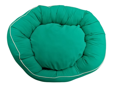 Cama Oval 65X45Cm M Confort Line Happy Days Light Green PETWAU