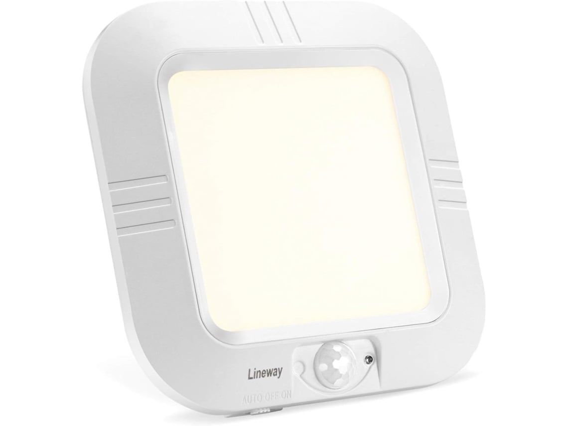Luminária de teto LED com sensor de movimento
