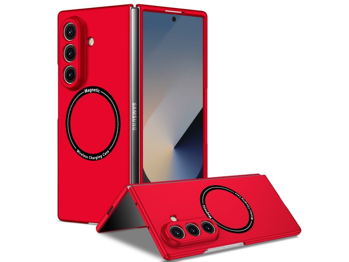 Capa magnética para Samsung Galaxy Z Fold8 Ultra (vermelha)
