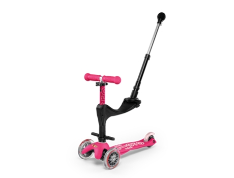 Mini Micro 3 em 1 Deluxe Rosa