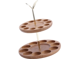 Suporte Moderno De Arame Para Garrafas De Vinho, Ideal Para Cozinha Ou Como Expositor De Mesa Para Copos.