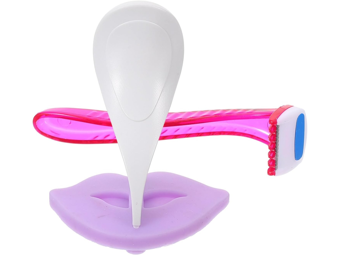 Aparelho feminino para inserção de piercing com diversos moldes de corte, ferramenta íntima para inserção de piercing em ABS.