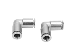 Conectores Pneumáticos Em Aço Niquelado De 90 Graus Laxiscreed, Pack De 2 Para Mangueiras De Ar