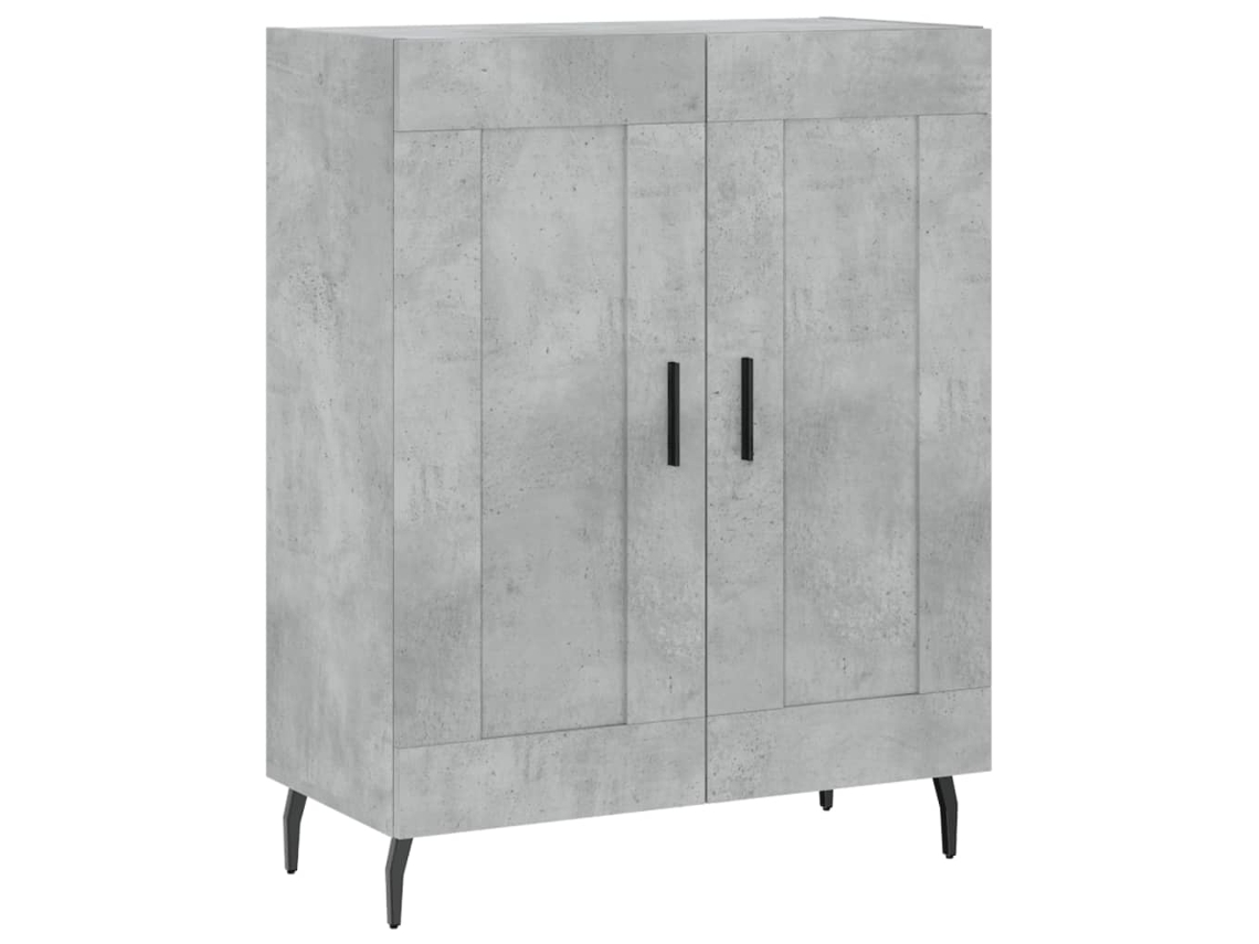 Sideboard, Sideboards Vidaxl Cinzeto Madeira Processada (n/a)