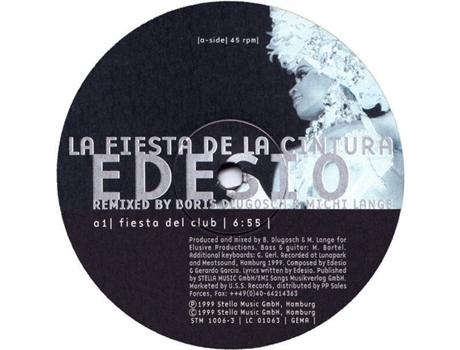Vinil La Fiesta De La Cintura Stella Music
