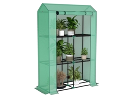 Estufa Grande de Jardim 100x40x150 Cm em Pe com Proteção Uv ZACHARY