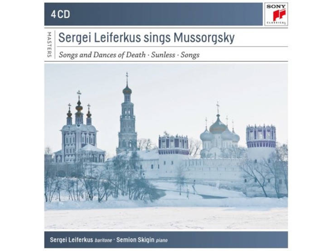 Box Set CD Sergei Leiferkus, Mussorgsky - Sergei Leiferkus sings Mussorgsky