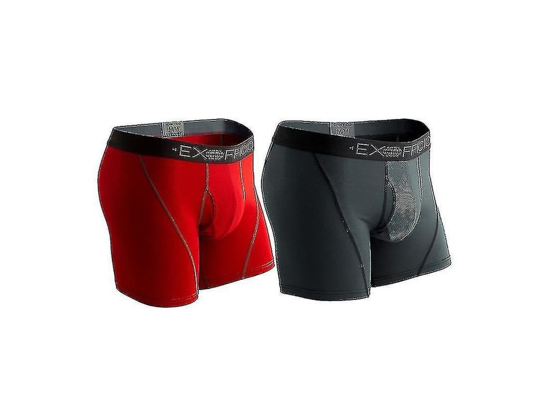 2 Pack Calcinha Exofficio Masculina Mesh 6 Polegadas Tamanhos EUA S/MARCA