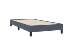 Bed Frame, Bed Frames Vidaxl Cinzeto Veludo (80 X 210 Cm)