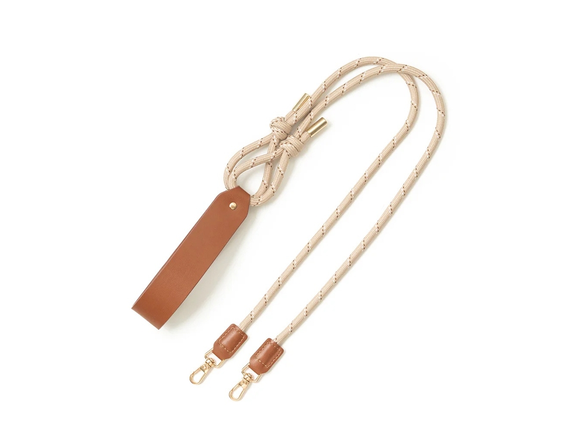 Lurelia Cordão Para Telemóvel Ajustável Transversal Para Pescoço 120 Cm 2m Anti-perda