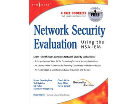 Livro Network Security Evaluation Using the NSA IEM de Russ Rogers, Ed Fuller et al. (Inglês)