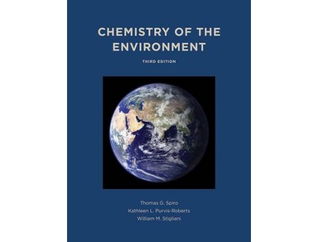 Livro chemistry of the environment de thomas spiro,kathleen purvis-roberts,william m. stigliani (inglês)
