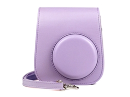 Estojo Para Câmera, Bolsa E Suporte De Couro Pu Para Instax Mini 11 Brilvibera