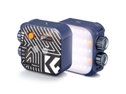 Linterna Led Portátil Kf Concept Para Vídeo Luz De Relleno Cri96+ 2500k-9900k Ajustável 15 Efeitos Para Vlog Streaming Selfie