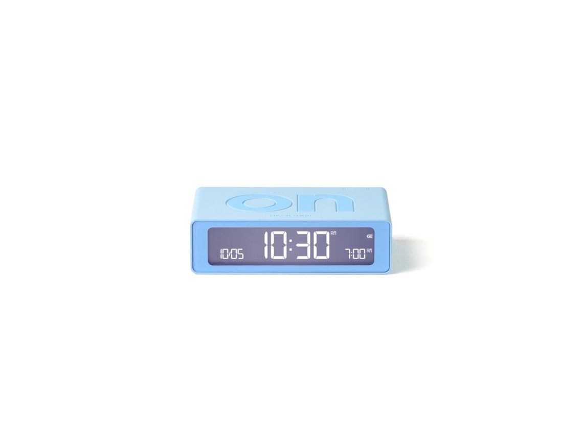 Despertador LEXON FLIP Mini (Azul Claro ) 