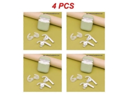 1 a 10 Pares de Fones Ouvido, Capa Silicone Macia para Airpods, Protetora Intra auricular Antiderrapante C Om Gancho Orelha GOKOCO