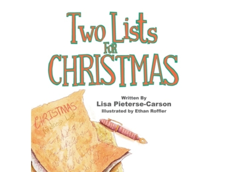 Livro Two Lists for Christmas Christmas Kindness List de Lisa Pieterse-Carson (Inglês - Capa Dura)