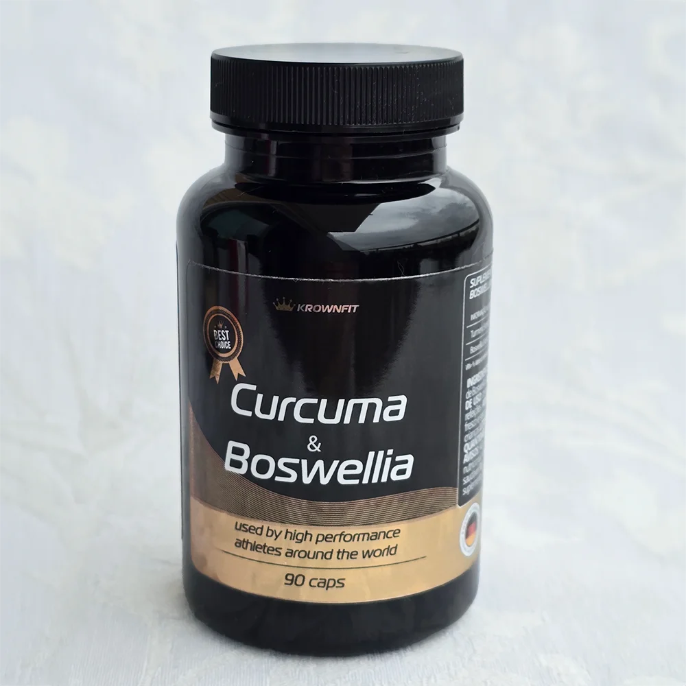 Curcumaturmeric Extract & Boswellia KROWNFIT 90 Caps